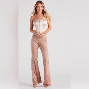 Still got knit velvet flare pants NWT.